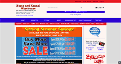 Desktop Screenshot of horseandkennel.com